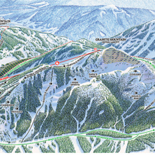 Trail map Red Mountain