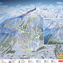 Trail map Revelstoke Mountain