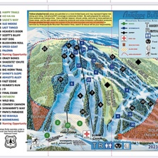 Trail map Antelope Butte