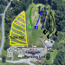 Trail map Four Seasons