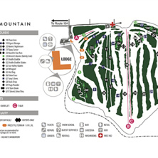 Trail map Crabbe Mountain