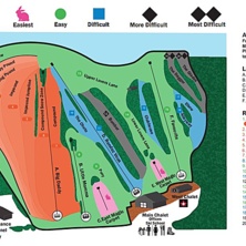 Trail map Dagmar