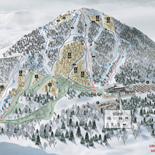Trail map Owl's Head