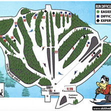 Trail map Duck Mountain