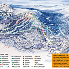 Trail map Borgafjäll