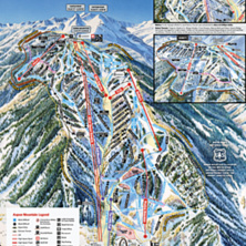 Trail map Aspen Mountain