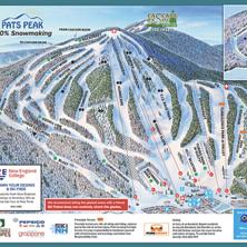 Trail map Pats Peak