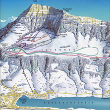 Trail map Seebodenalp - Küssnacht