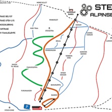 Trail map Steilia Alpinsenter