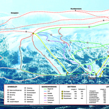 Trail map Grong