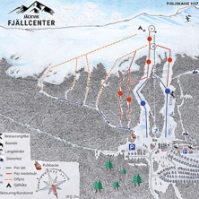 Trail map Jäckvik