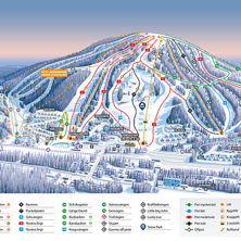 Trail map Kåbdalis