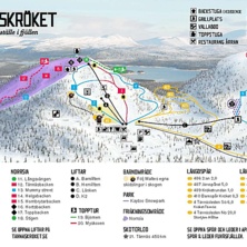 Trail map Tännäskröket