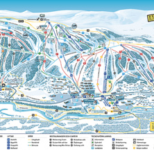Trail map Ramundberget